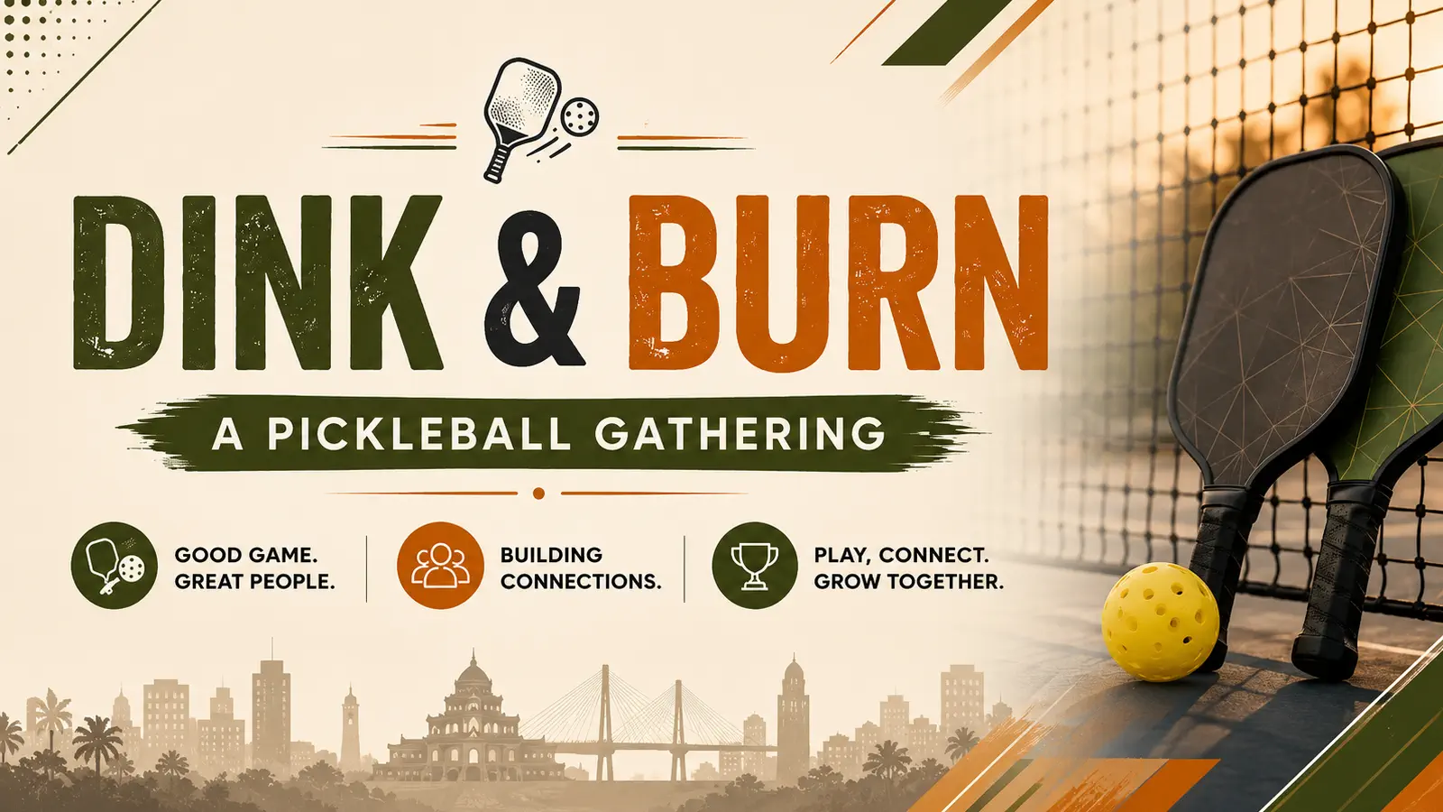 DINK & BURN Pickleball Gathering