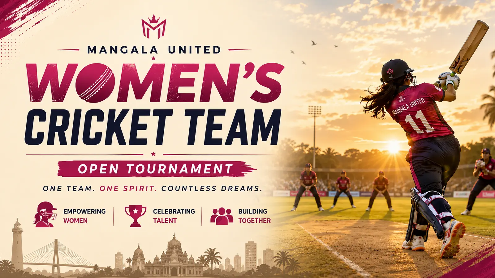 Mangala United Women's Cricket Team – Open Tournament